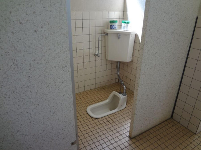 神鍋高原キャンプ場トイレ